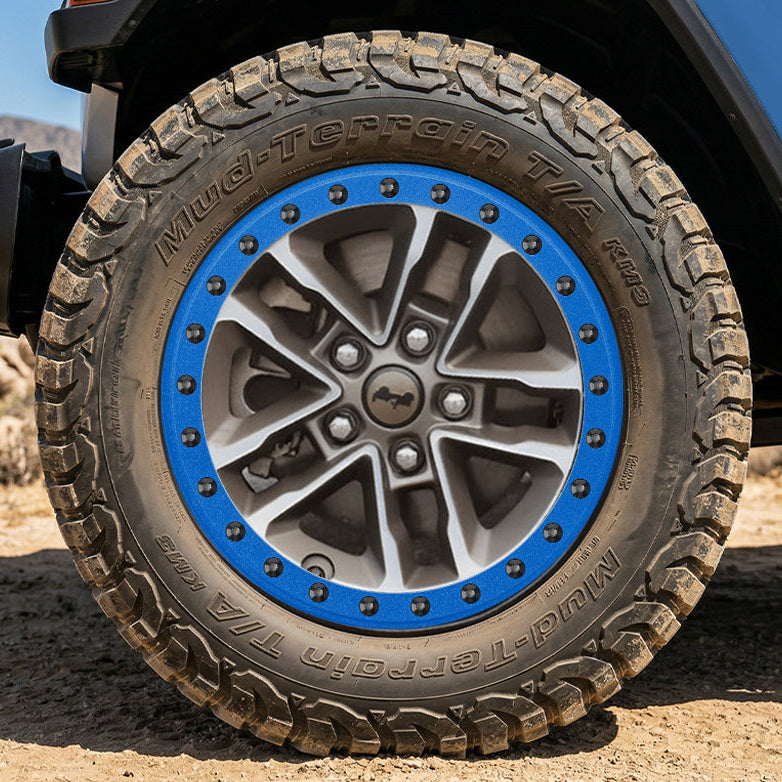 17 INCH Beadlock Trim Ring (Blue) – Pro Performance Wheels