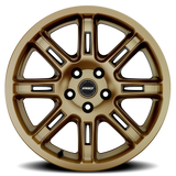 500 BRZ 18x9 +0 5x127mm 71.5mm Matte Sun Kissed Bronze Metallic Smooth