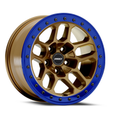 575 BRZ 17x8 +12 5x127mm 71.5mm Satin Sun Kissed Bronze Metallic Smooth