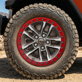 17 INCH Beadlock Trim Ring (Red)